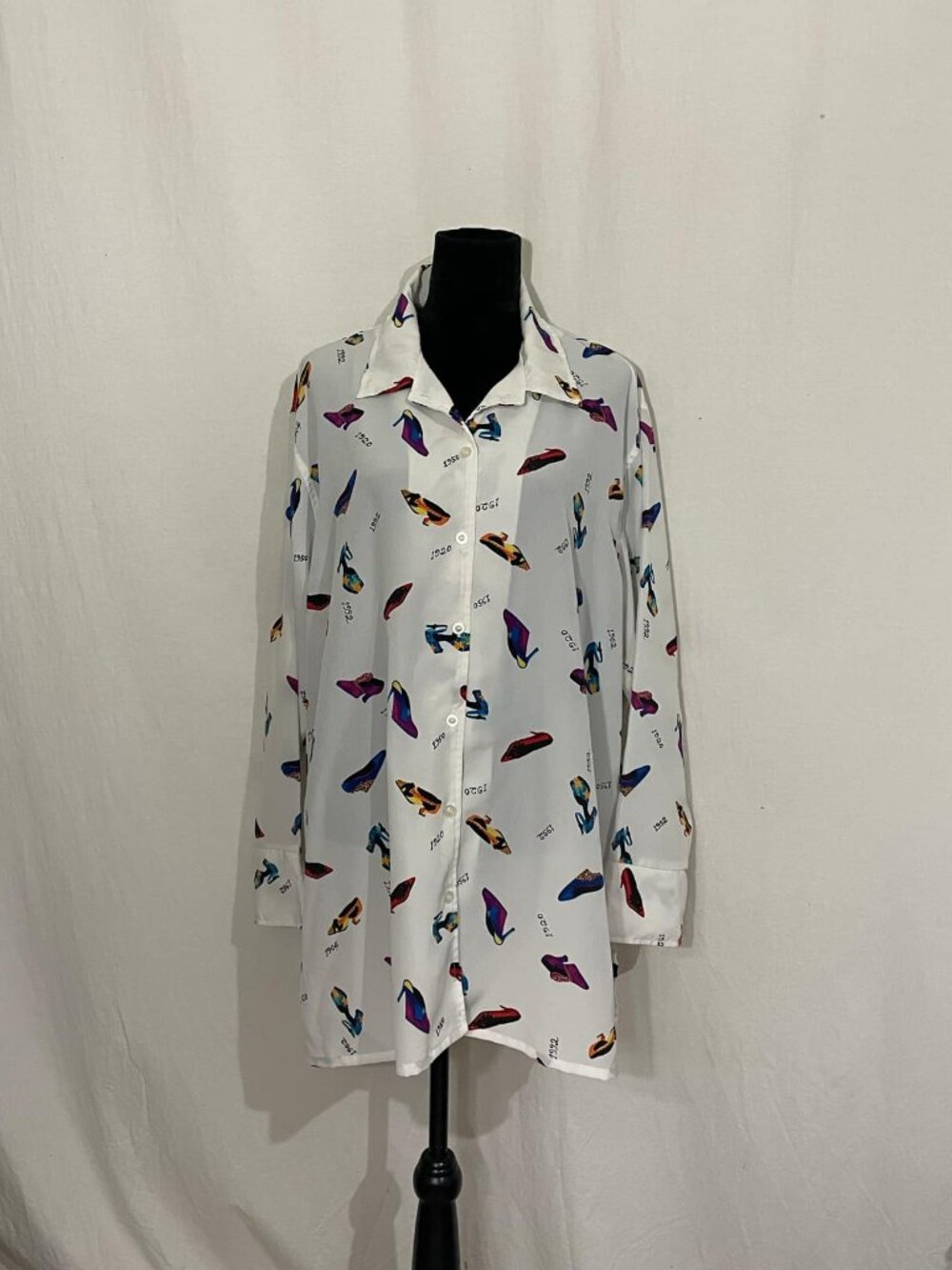 Women's Plus Size Button Up Blouse